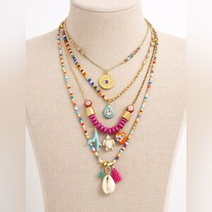 Marco Boho-Chic Layered Beaded Necklace — Luxury Artisan Style ✨